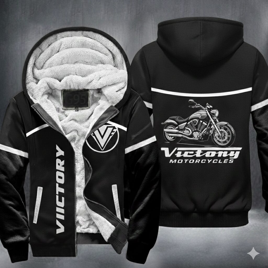 Victory Motorcycles Fleece Jacket 1 Victory Motorcycles Fleece Jacket