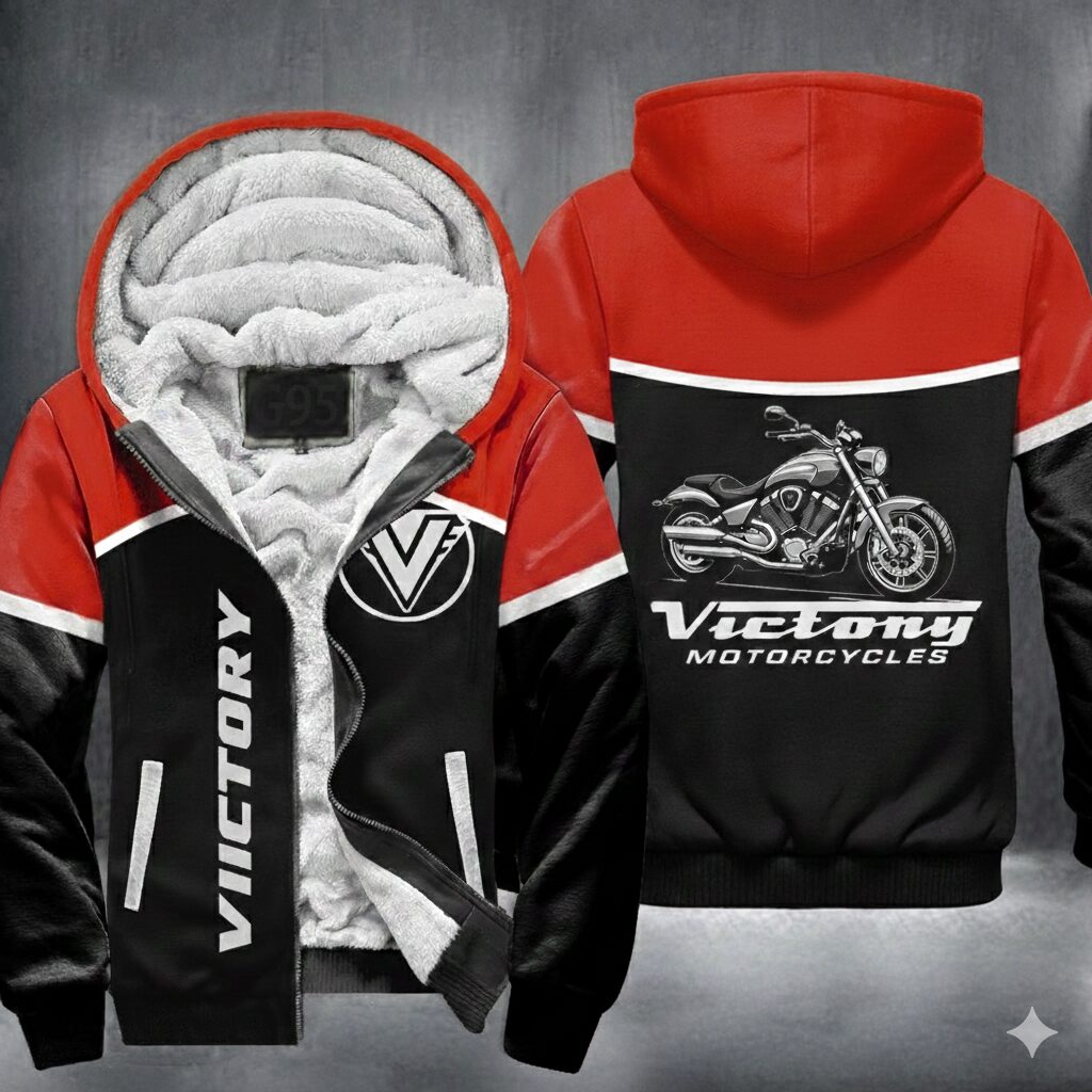 Victory Motorcycles Fleece Jacket 1 Victory Motorcycles Fleece Jacket