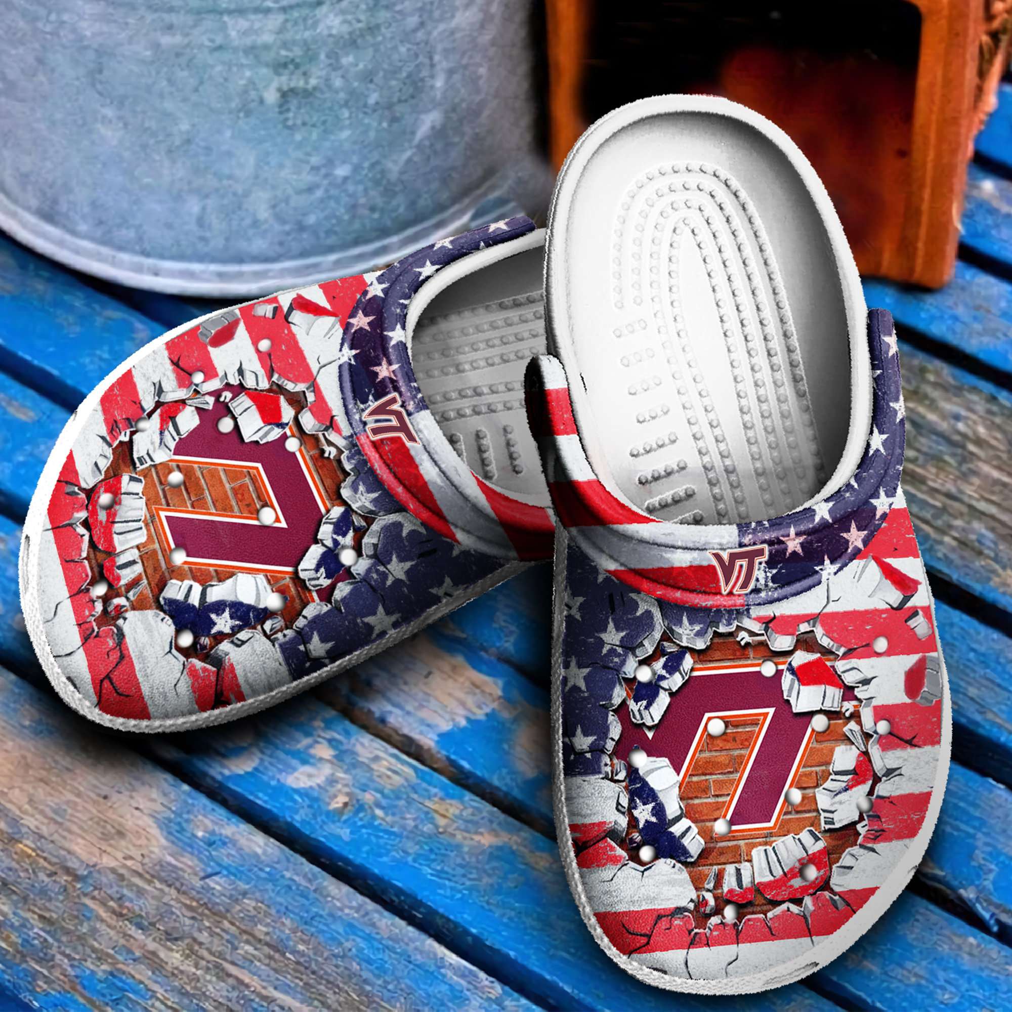 Virginia Tech Soft Clogs 1 Virginia Tech Soft Clogs