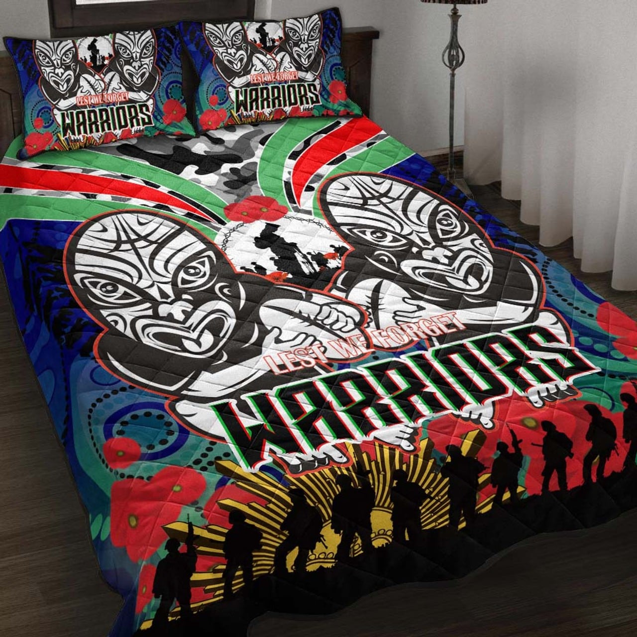 Vodafone Warriors Bedding Set 1 Vodafone Warriors Bedding Set