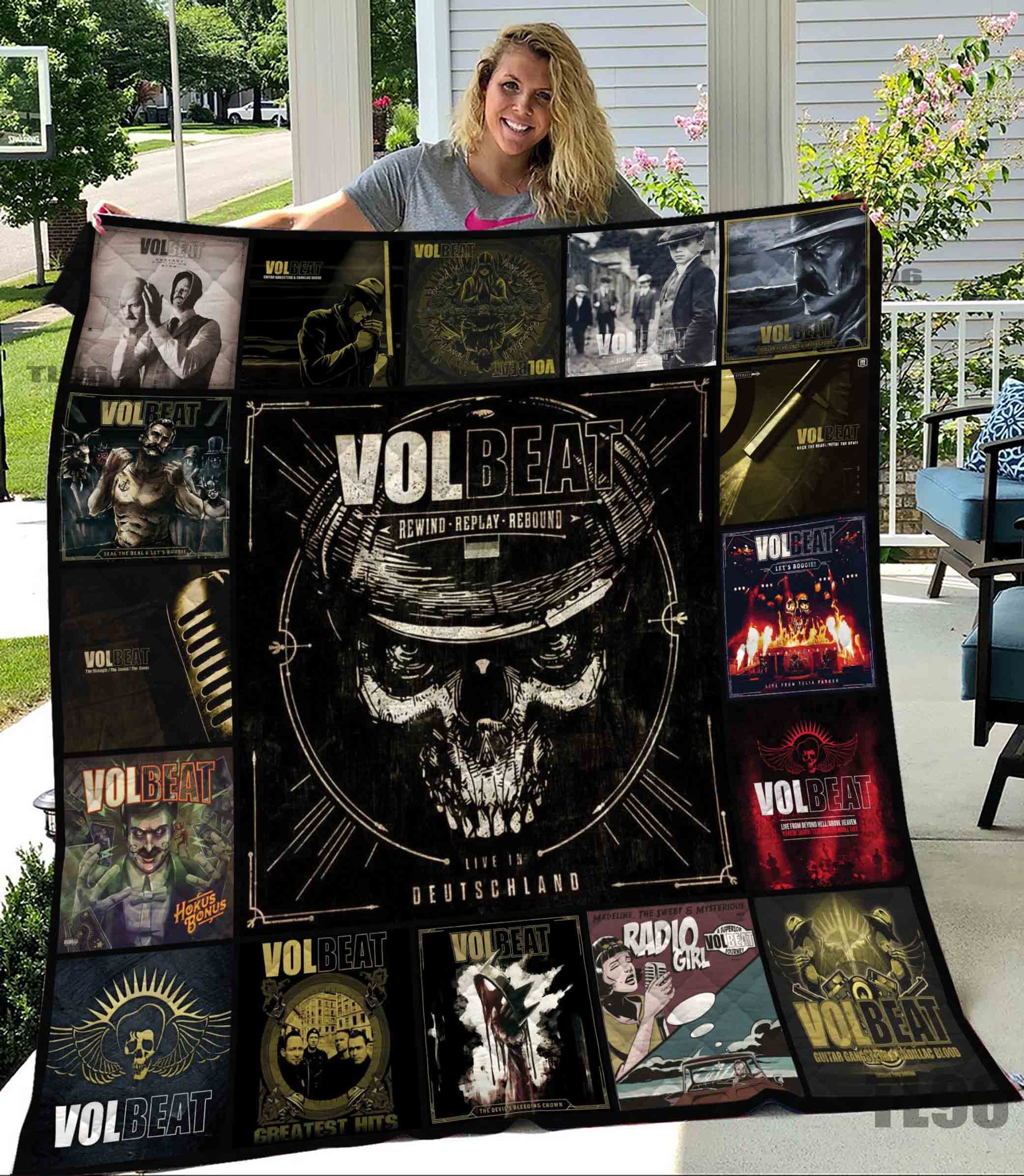 Volbeat Blanket 1 Volbeat Blanket