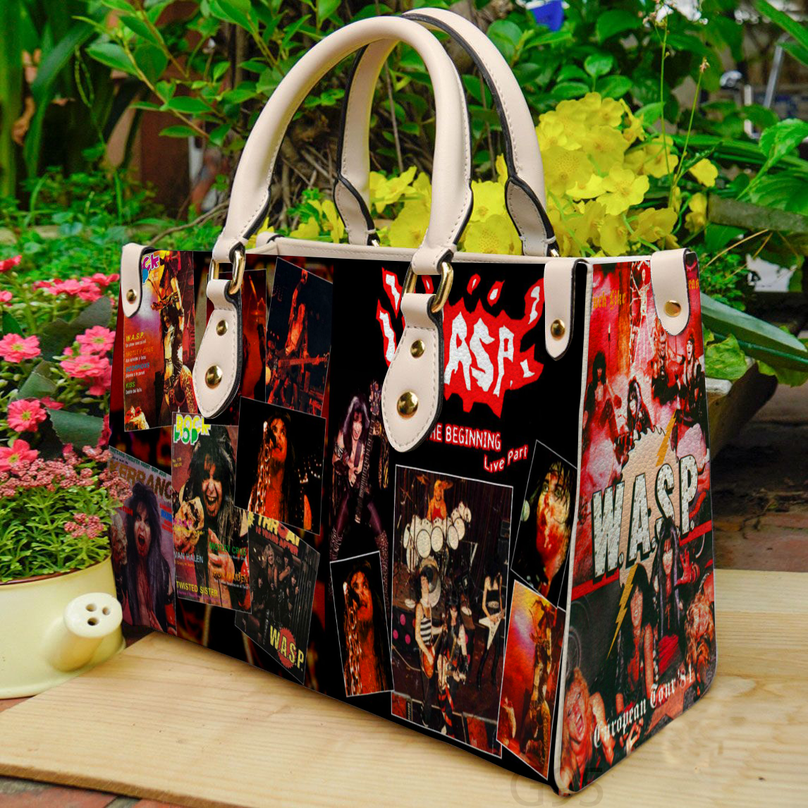 W.a.s.p. Leather Handbag 1 W.a.s.p. Leather Handbag