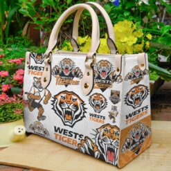 WESTS TIGERS Leather HandBag L21