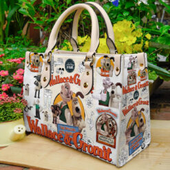 Wallace And Gromit Leather Handbag