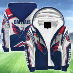 Washington Capitals Blue Fleece Jacket