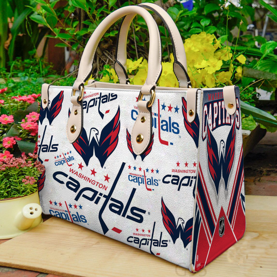 Washington Capitals Leather Handbag 1 Washington Capitals Leather Handbag