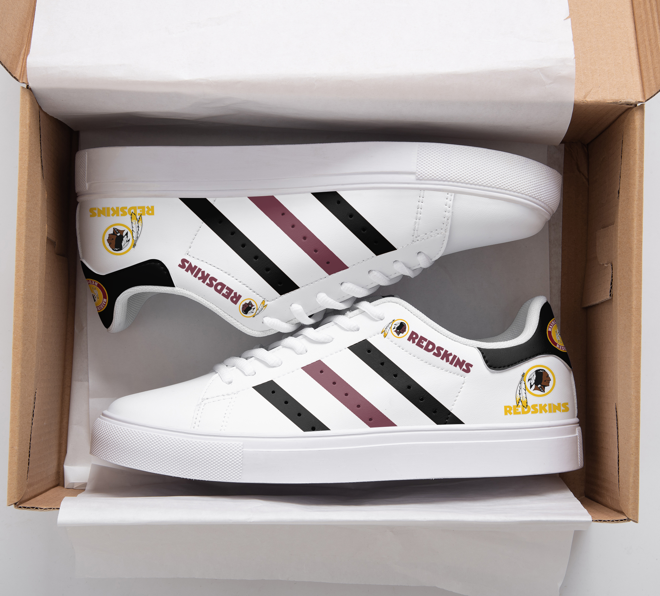 Washington Redskin Stan Smith Shoes 1 Washington Redskin Stan Smith Shoes