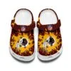 Washington Redskins I0 Love 1I Soft Clogs