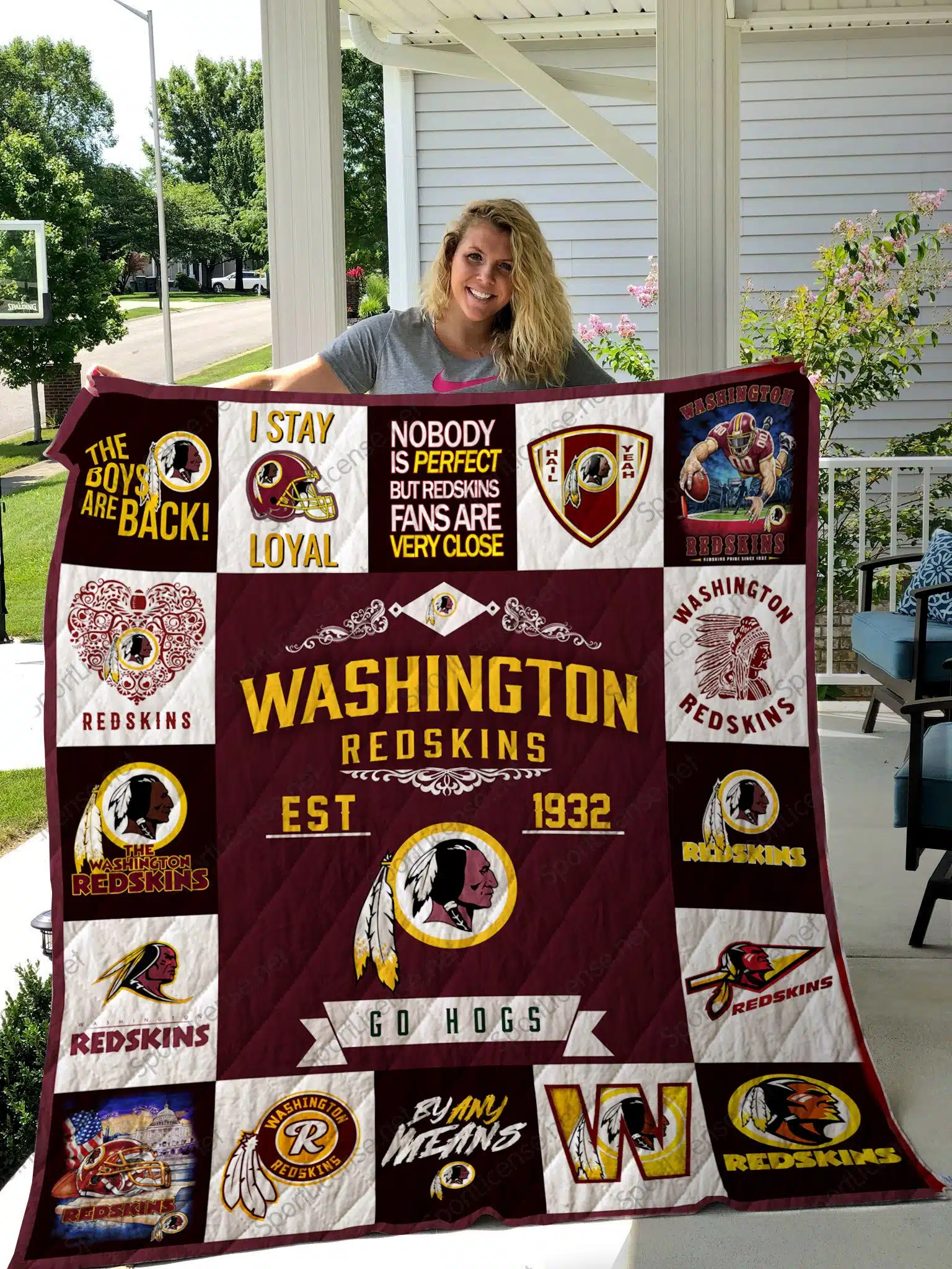 Washington Redskins Lover Blanket 1 Washington Redskins Lover Blanket