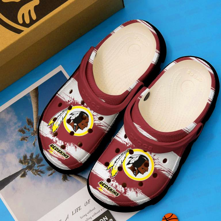 Washington Redskins Lovers Soft Clogs 1 Washington Redskins Lovers Soft Clogs