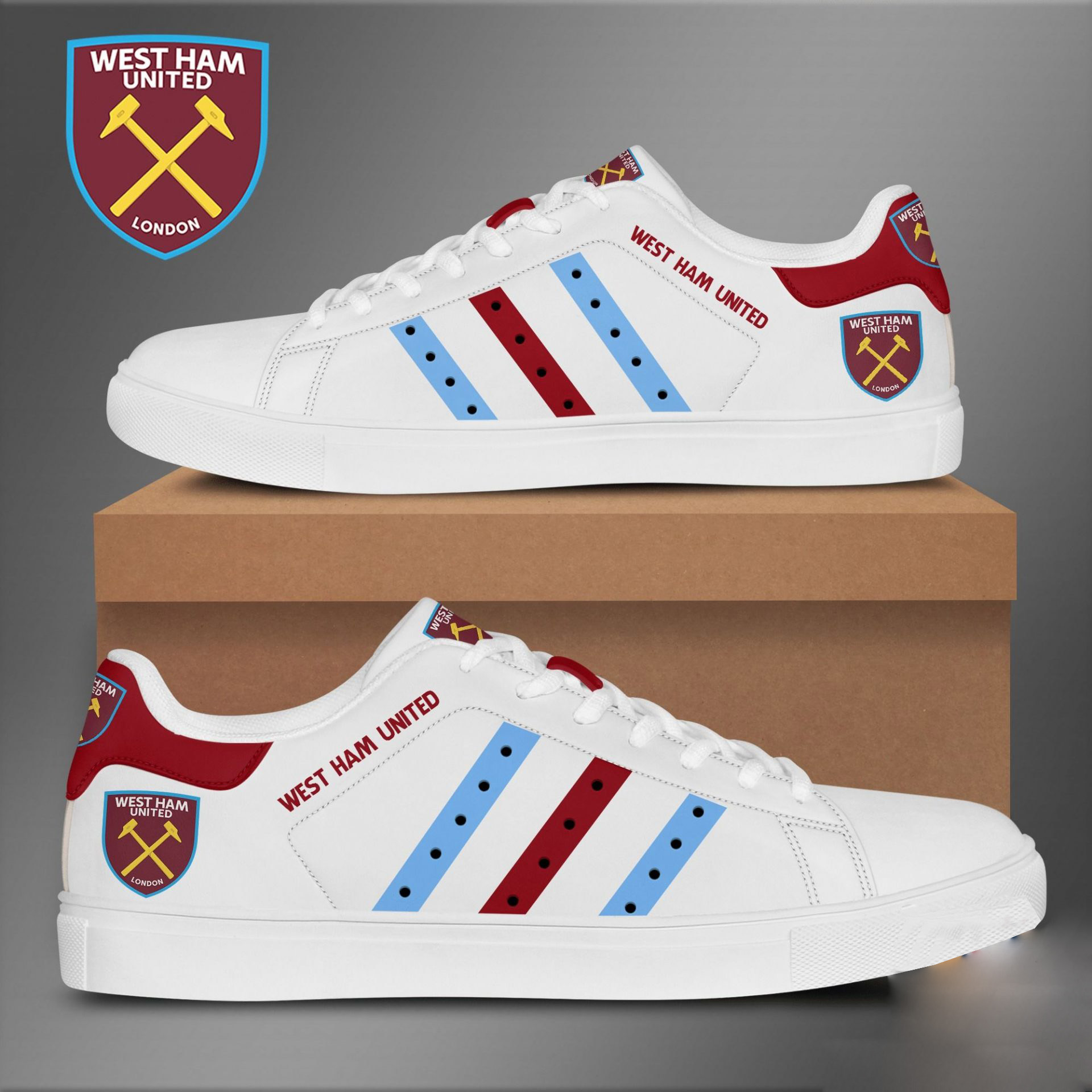 West Ham United A01 Stan Smith Shoes 1 West Ham United A01 Stan Smith Shoes