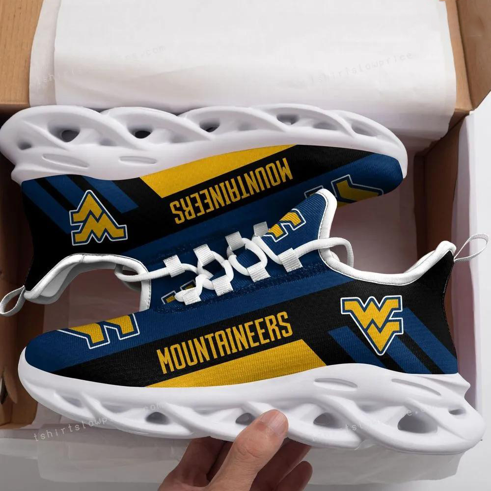 West Virginia Mountaineers Max Soul Shoes 1 West Virginia Mountaineers Max Soul Shoes