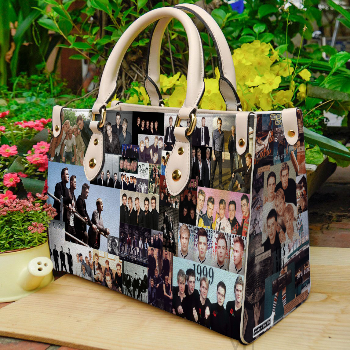 Westlife Band 2 Leather Handbag 1 Westlife Band 2 Leather Handbag