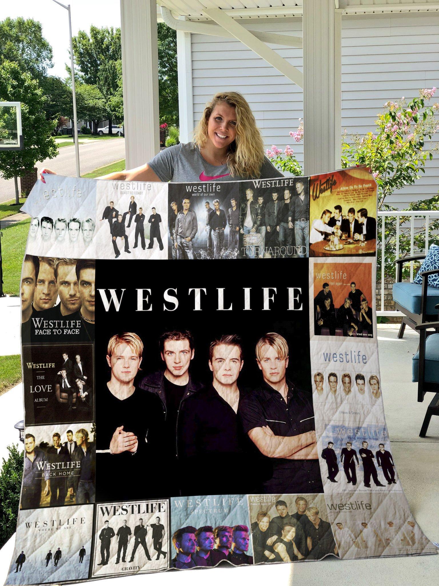 Westlife Band Lover Blanket 1 Westlife Band Lover Blanket