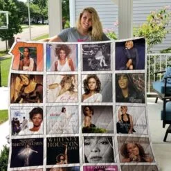 Whitney Houston 3 Blanket
