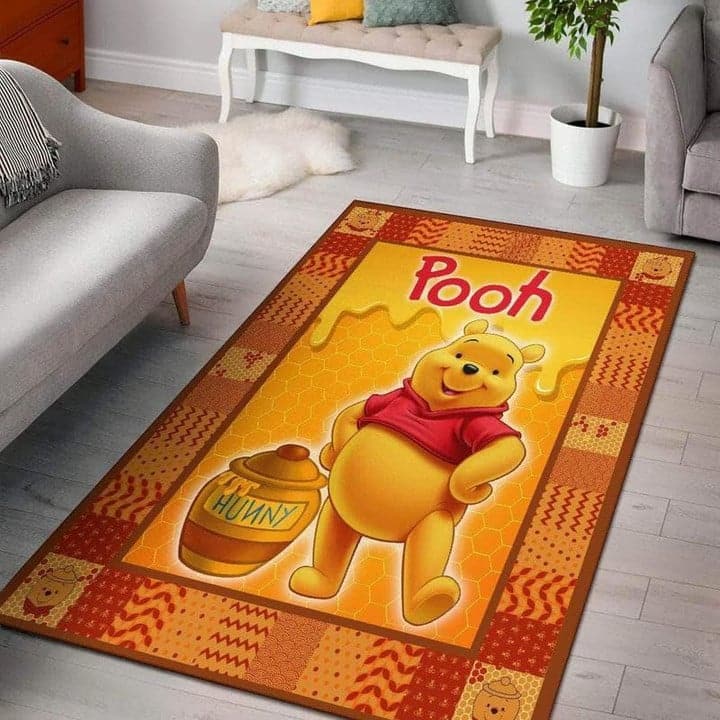 Winnie The Pooh 01 Area Rug 1 Winnie The Pooh 01 Area Rug