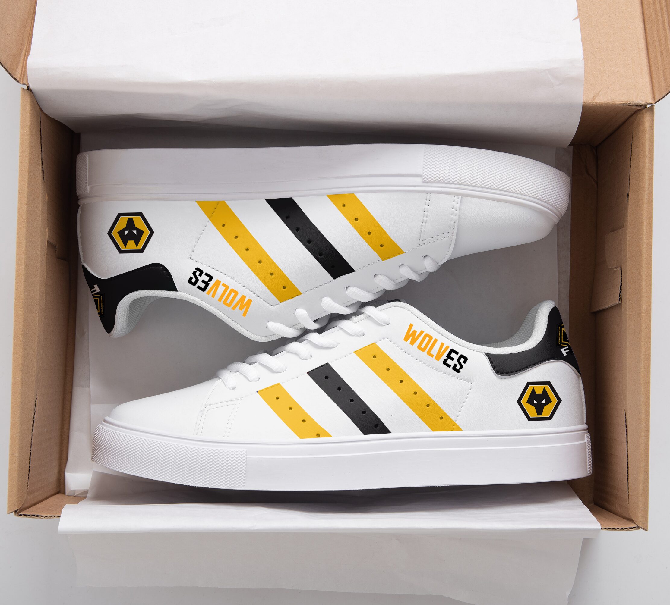 Wolverhampton Wanderers Stan Smith Shoes 1 Wolverhampton Wanderers Stan Smith Shoes