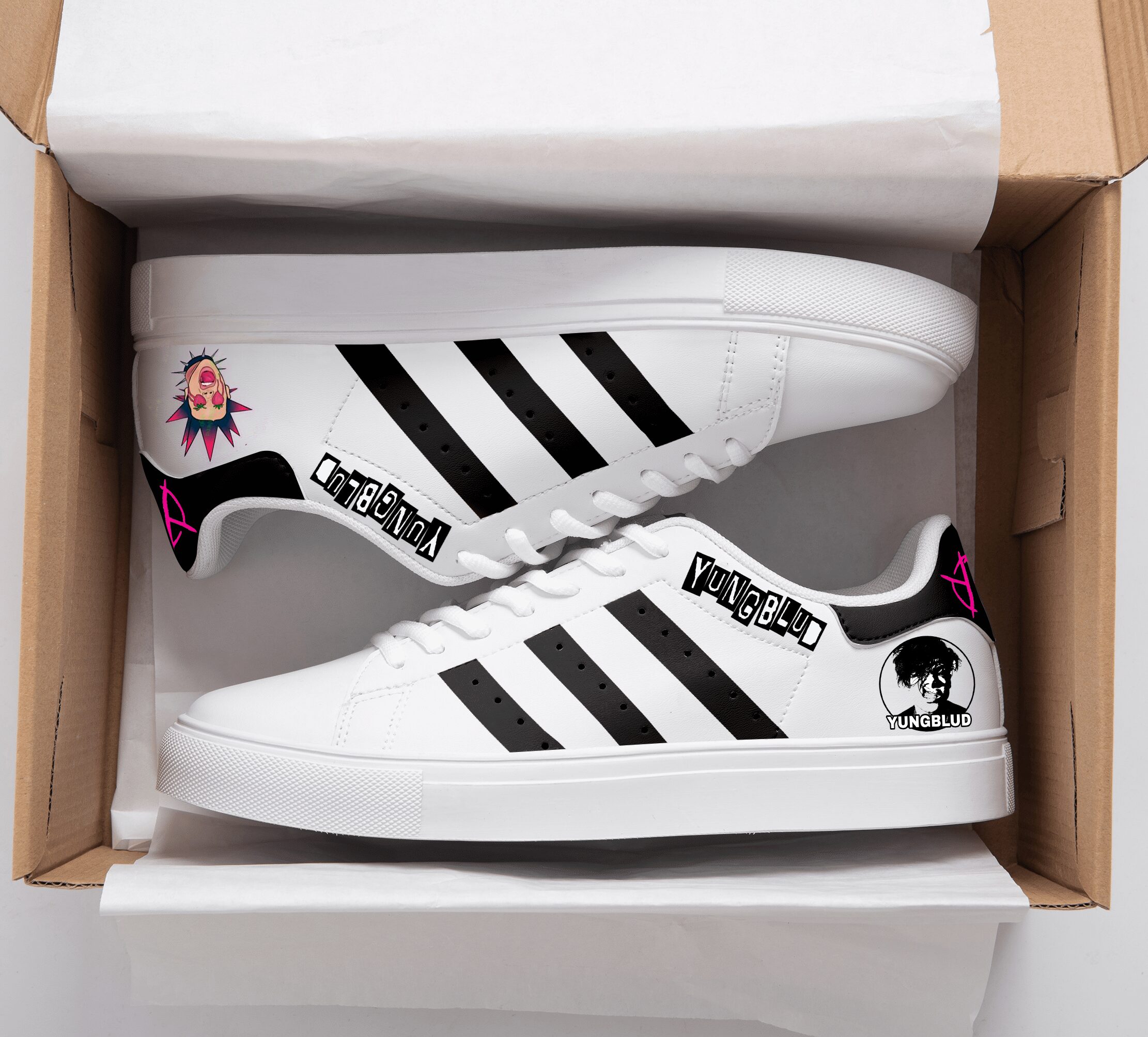 Yungblud Stan Smith Shoes 1 Yungblud Stan Smith Shoes