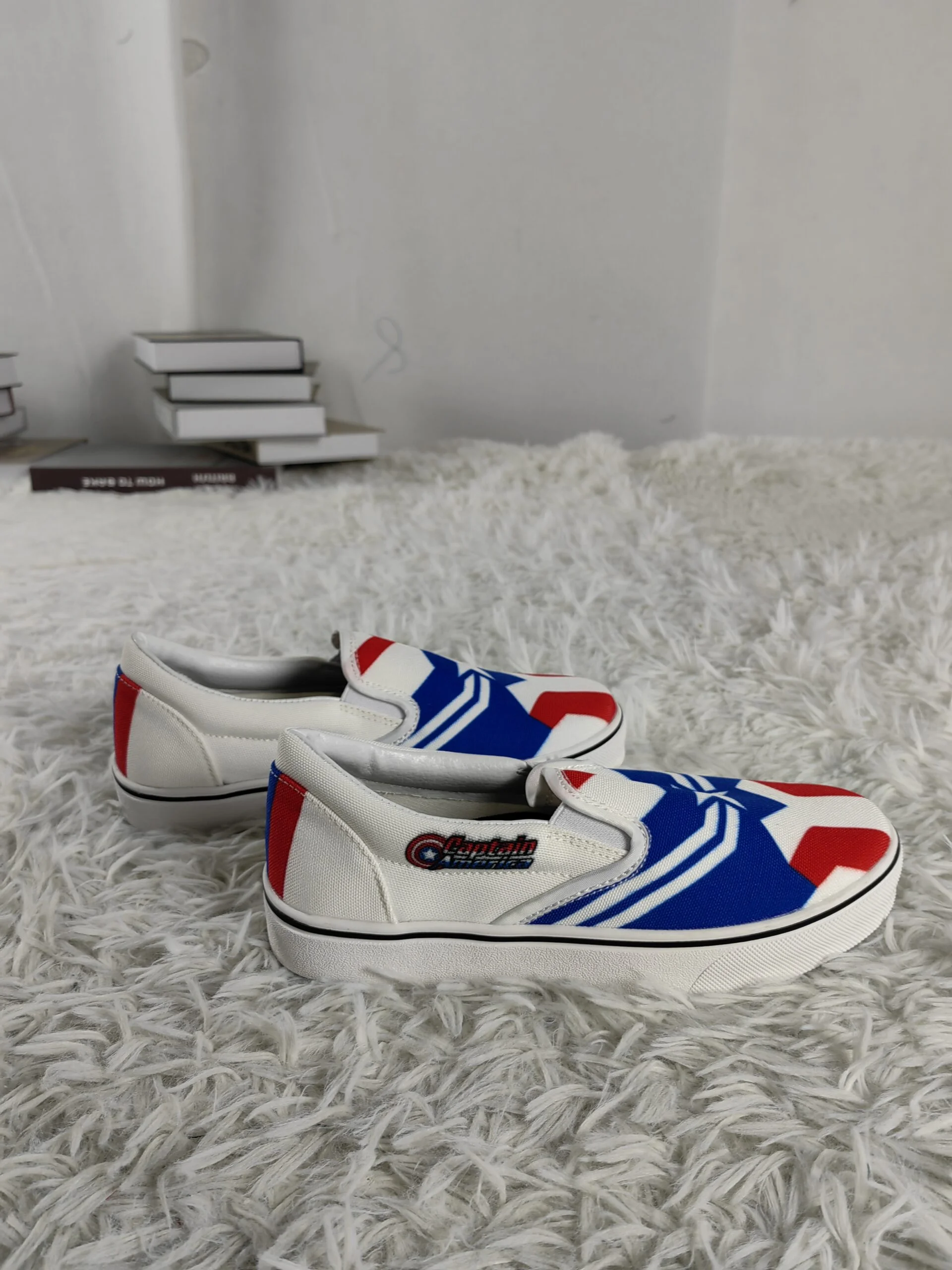 Mickey Mouse Disney Funny 2 Slip On Shoes 6 Mickey Mouse Disney Funny 2 Slip On Shoes - Image 6