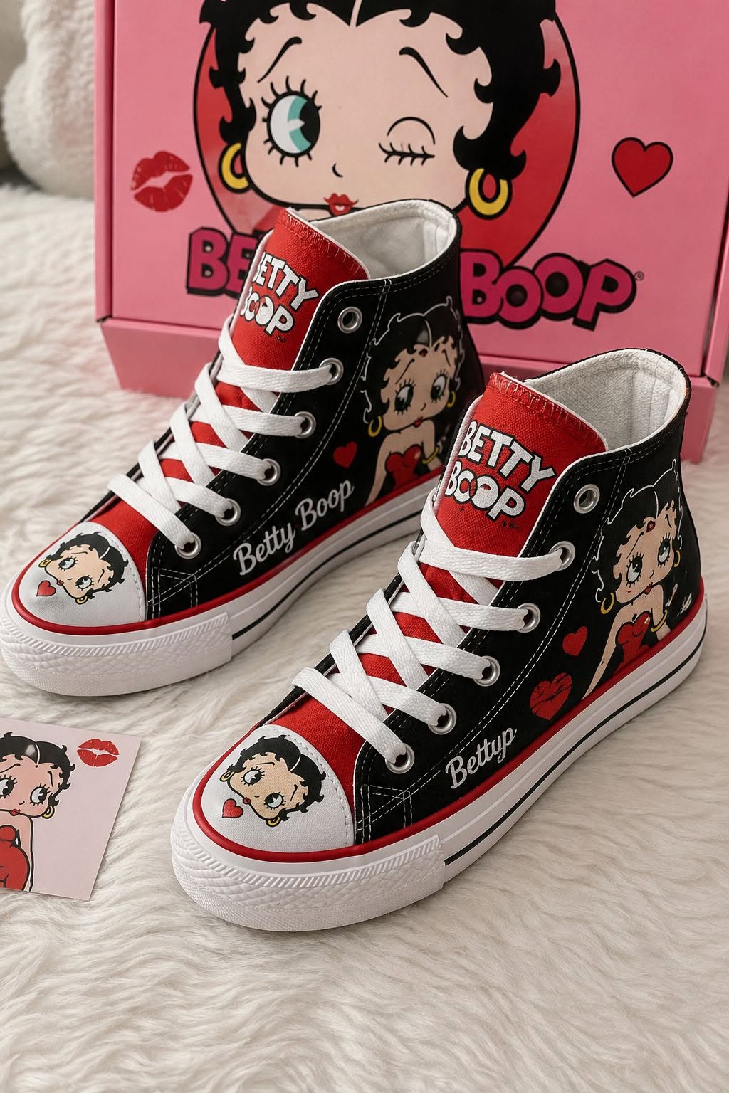 Betty Boop lover Best High Top Shoes