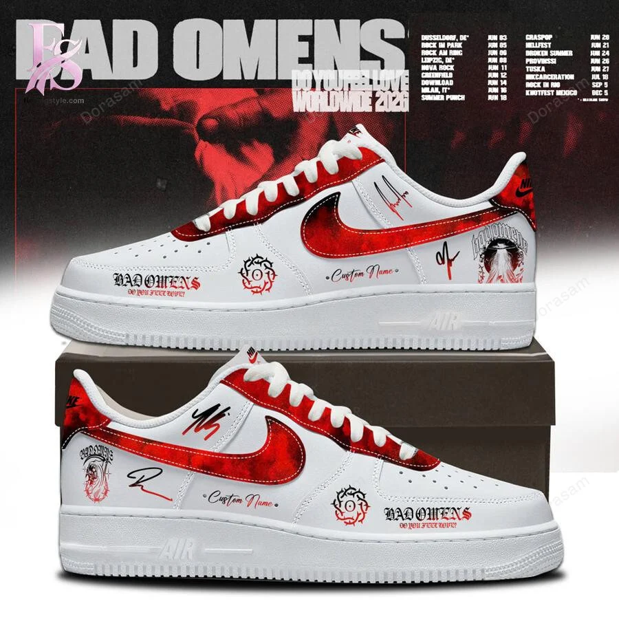 Bad Omens Air Force Shoes