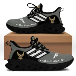 Honda Goldwing Max Soul Sneakers Shoes, Gift For Fan 42, Running Shoes Max Soul Sneakers