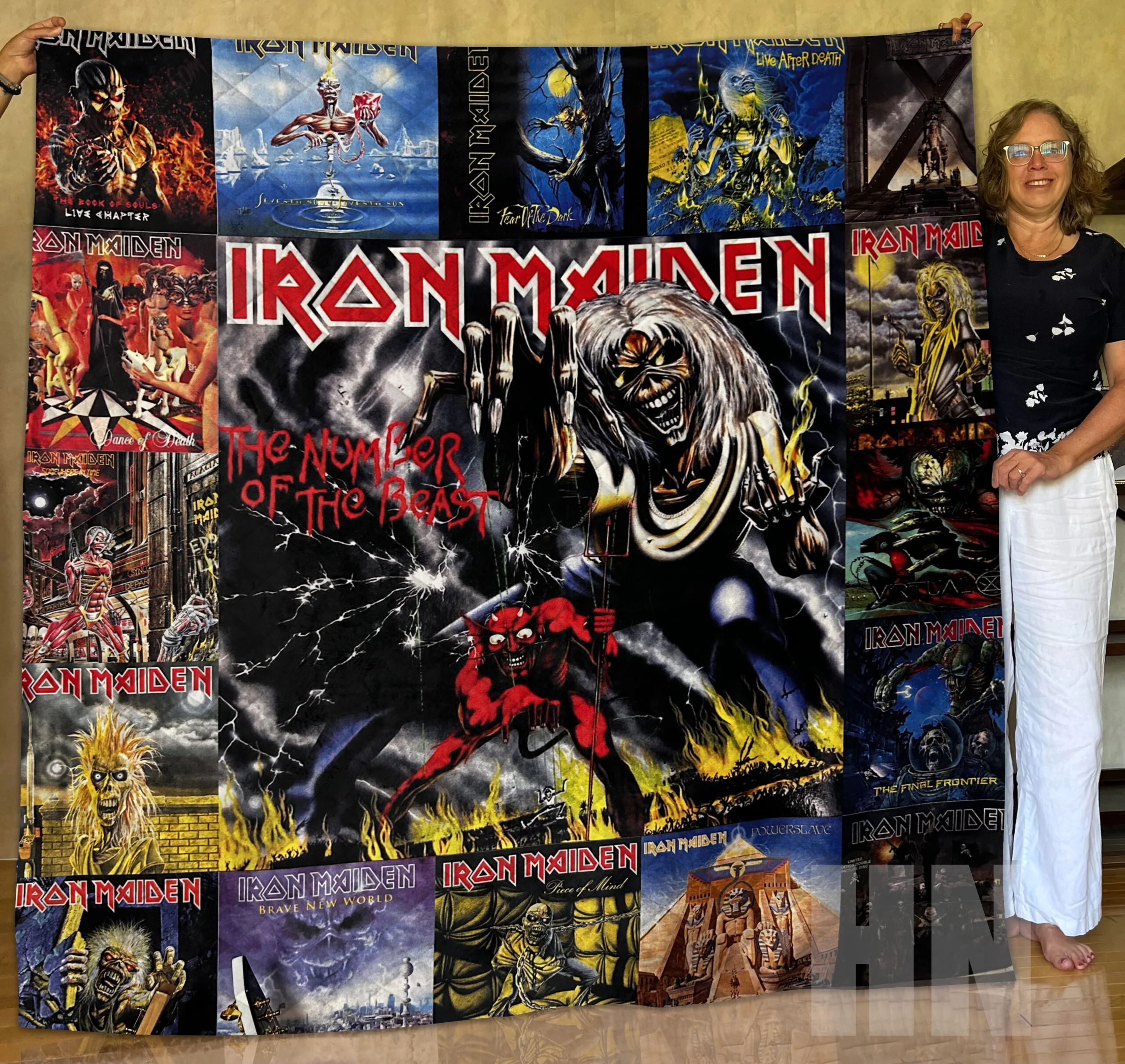 Iron Maiden Blanket