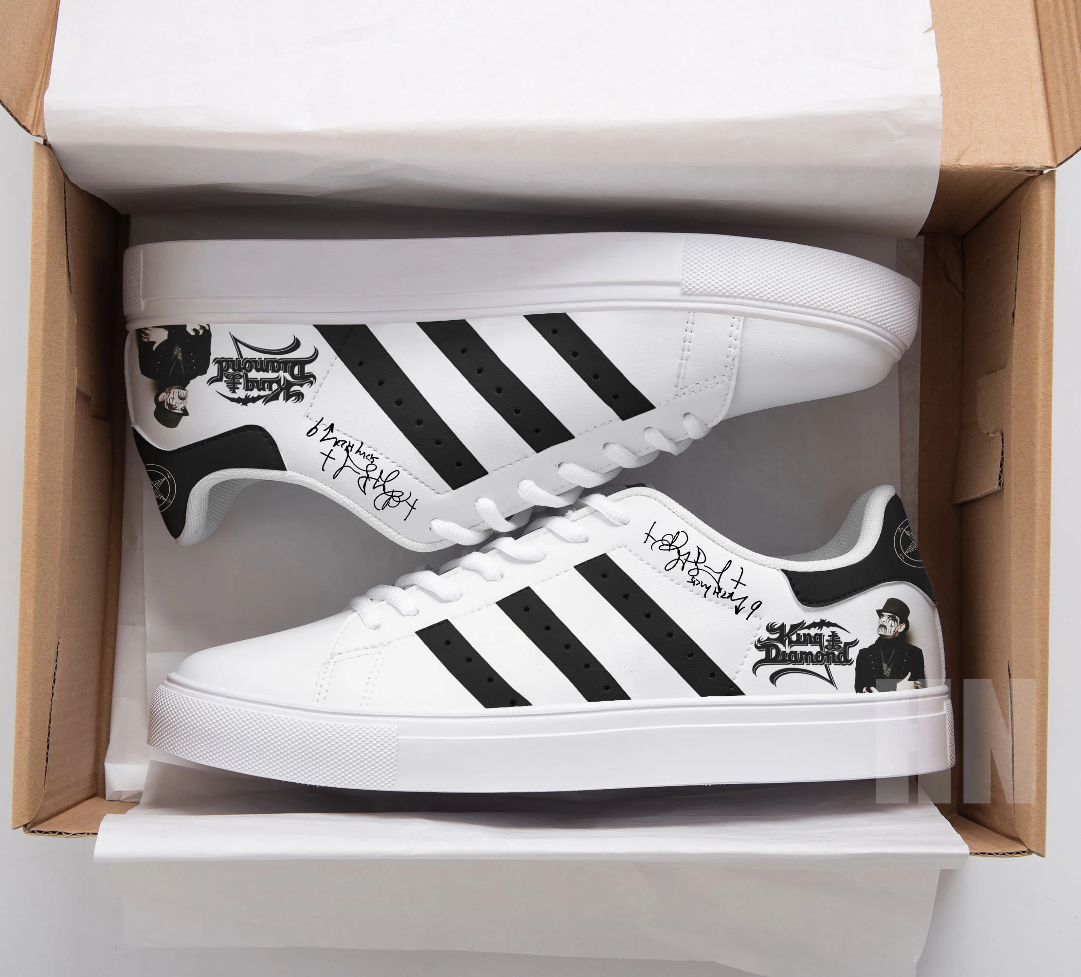 King Diamond Stan Smith Shoes HN