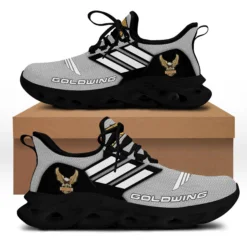 Honda Goldwing Max Soul Sneakers Shoes, Gift For Fan 39, Running Shoes Max Soul Sneakers