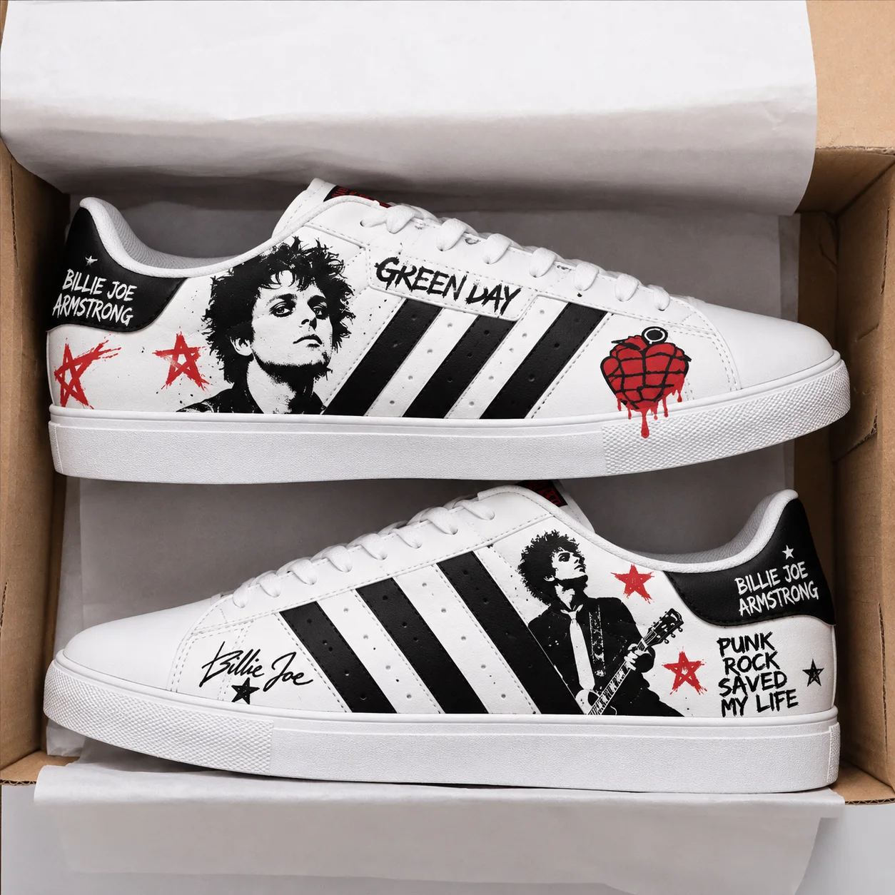 Billie Joe Armstrong Stan Smith Shoes